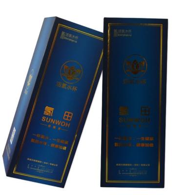 China High-End Gift Bottle Packaging Box For Wine, Foil Stamping / Embossed Card Paper Wine Packaging Boxes for sale