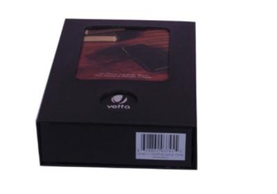 China Embossing / UV Coating Rigid Gift Boxes, Rigid Board Gift Box for Electronics Packaging for sale