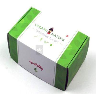 China Luxury Corrugated Paper Box For Gift Packing, Foldable Board Tea Packaging Boxes for sale