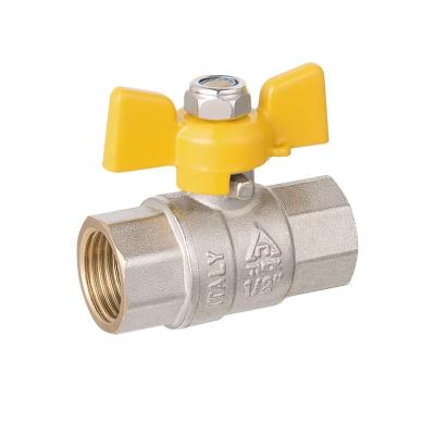 China General Brass Natural Gas Safety Valve Ball Valve CE ISO Approved 1/2