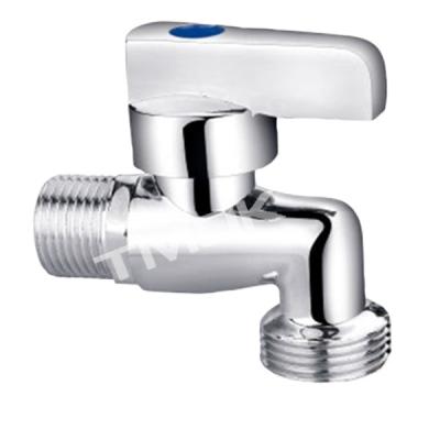 China Modern American Style Bibcock Taps In The Wall Bathroom Faucet Brass Basin Mixer Tap for sale