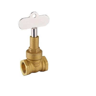 China General Brass Dn15 Lockable Ball Valve With Stainless Steel Handle Key Lockable Gate Valve for sale