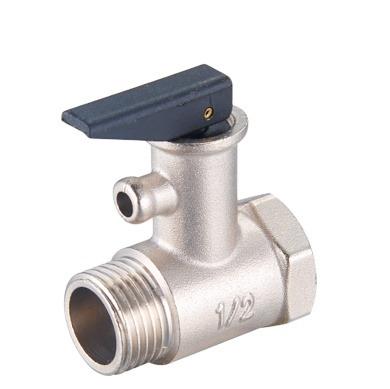 China TMOK General Brass Relief Valve With Handle Plastic Pressure Safety Relief Valve Safety Relief Valve For Water Heater for sale