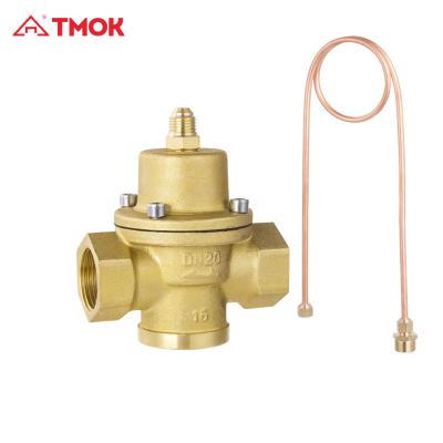 China General copper differential pressure valve with low price for sale