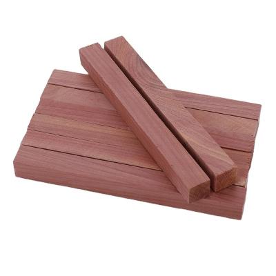 China Sustainable Insect Moth Accessories Garment Closet Anti Moth Protection Cedar Planks Block Natural Scented for sale