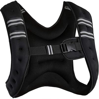 China Solid Steel Plate Running Weight Vest For Men Women Adjustable Weighted Vest Body Weight Vests For Training for sale