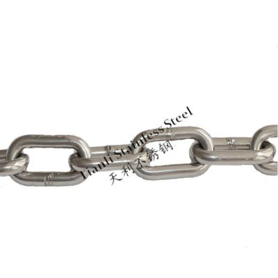 China Las cadenas del acero inoxidable de las cadenas de ancla 304/316 DIN766 ponen en cortocircuito 1.25KN-160KN en venta