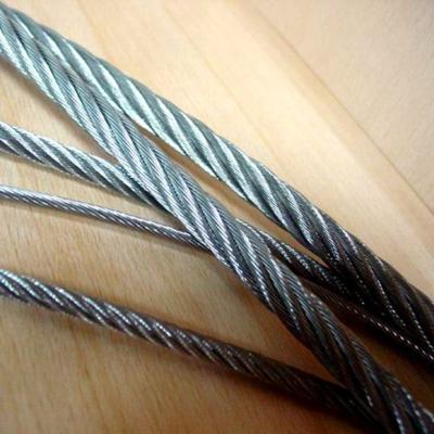 China JIS 7x37 T/S Plastic Coated Wire Rope Fitness Equipment SGS ISO for sale