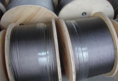 China Diámetro galvanizada/de Ungalvanized 1mm-80m m de alambre de acero de la cuerda 6x19+FC en venta