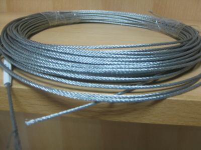 China Flexible 2mm 316 Edelstahl-angeschwemmtes Drahtseile 1x12, 1570MPA - 1960MPA zu verkaufen