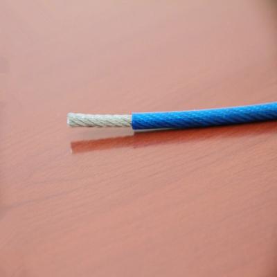 China 3mm encalhou o fio de aço da mola, 316 revestidos de nylon corda de fio de aço inoxidável 1x19 à venda