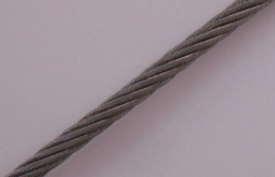 China 304 Stainless Steel Wire Rope 16mm  7x37 For Crane / Bicycle Fittings for sale