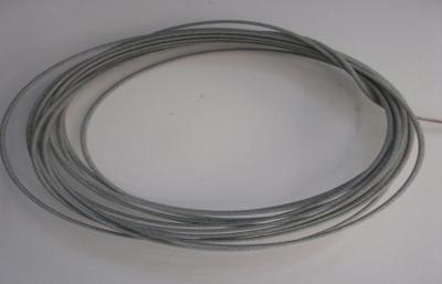 China Semi-Finished PVC Coated Steel Wire Rope 6x19+FC For Shipbuilding / Bridges for sale