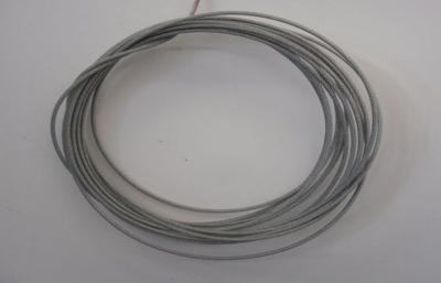 China O nylon/PP revestiu a superfície brilhante revestida PVC da corda de fio 1X7 de aço à venda