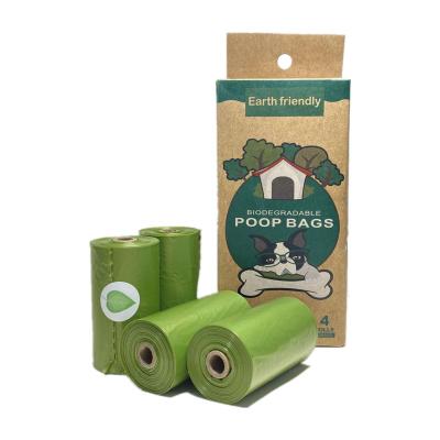 China Sustainable Degradable Environmental Scented Biodegradable Dog Harness With Poop Bag Dog Poop Bags for sale