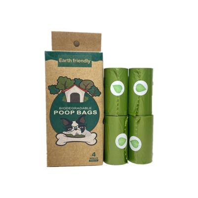 China Sustainable Degradable Environmental Scented Biodegradable Dog Harness With Poop Bag Dog Poop Bags for sale