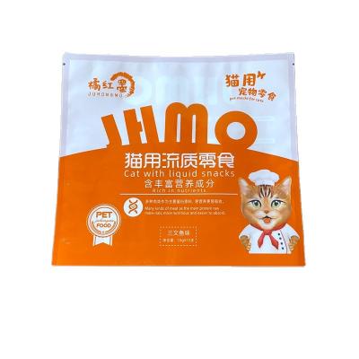 China Recyclable Liquid Pet Food Pouch Custom New Color Liquid Pouch With Good Airtightness for sale