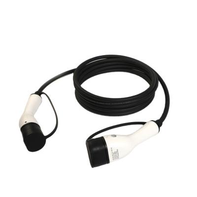 China Electric Vehicle Charging Type - 2 To Type - 2 EV Charging Cable 1 Or 3 Phase 16A And 32A With 250V 480V Car Cable IP55 Protection Charging Rank for sale