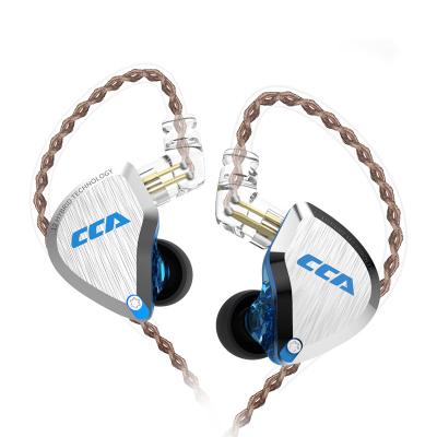 China Perfect CCA C12 5BA 1DD Sound In Ear Headphones Premium High Resolution Sound Earbuds Ergonomic Wearing Headphones With Detachable Cable for sale