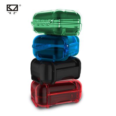 China Portable Organizer Durable Earphones Accessories Earbuds EartipsCable Earphone Storage Case Durable Waterproof Resin Storage Box for sale