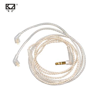 China ZST ZSN pro X ZST ZSN pro X durable silver plated COMPUTER KZ 3.5mm cable update replacement headphone cable Sweatproof wire earphone accessories for sale