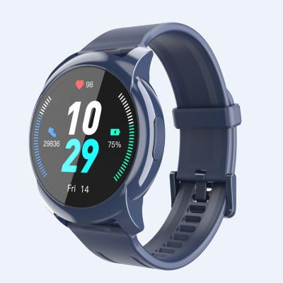 China Round Touch Screen Smart Watch With Blood Oxygen Heart Rate Monitor 5ATM APP GPS Fitness Watch Waterproof en venta