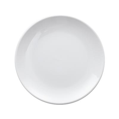 China Viable Cheap Bulk Appetizer Dishes White Porcelain Ceramic Dish For Hotel Porcelain Dishes For Restaurant for sale