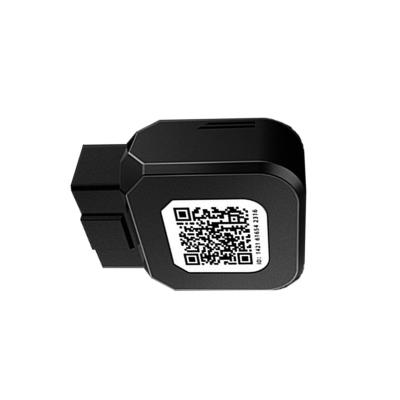 China Mini Automotive D1 16 Pin OBD GPS Vehicle Tracker with Built-in Battery and Real-Time Location Support for sale