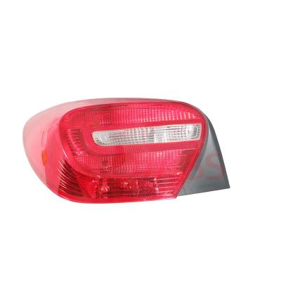 China Plastic car repair parts lighting system stop signal function warning lamp assembly for Mercedes-Benz A class W176 left side tail light for sale