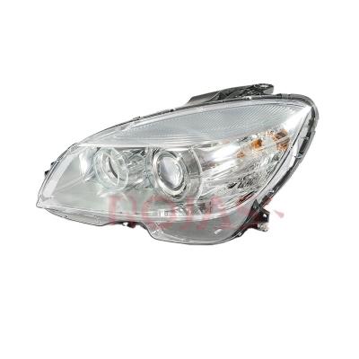 China Auto head light for Mercedes-Benz C-class W204 C63 LED angel eyes head lamp auto Xenon headlight 2048200159 for sale