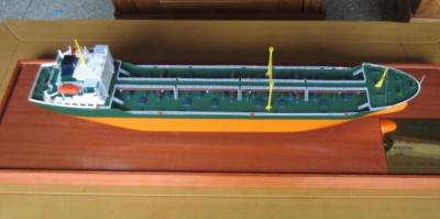 China KAIGUI-Tanker-Kreuzfahrt-Passagier-Schiffs-Modelle, Modell des natürliches Harz-Schiffs-3d zu verkaufen