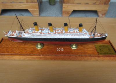 China High Simulation Cruise Ship Toy Models R.M.S. Olympic  Cruise Ship Shaped for sale