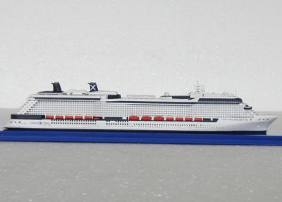 China Scale 1:1200 Pretty 3d Ships Models , Solstice Class Celebrity Silhouette Cruise Ship Model for sale