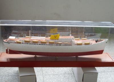 China Ferry boat Ship Model With Glass Fiber Reinforced Plastics Hull Material for sale