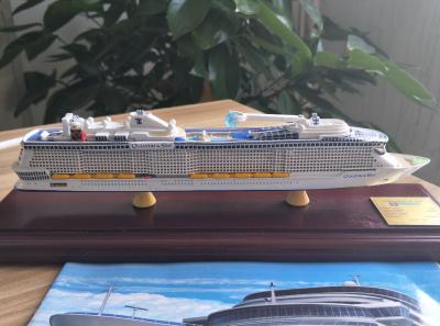 China Woodiness Passenger Ship Models Royal Caribbean Anthem Of The Seas Shaped for sale