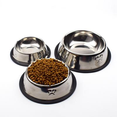 China Stainless Steel Sustainable Pet Feeding Bowl Plastic Pet Bowl Slow Feeder Dog Bowl for sale