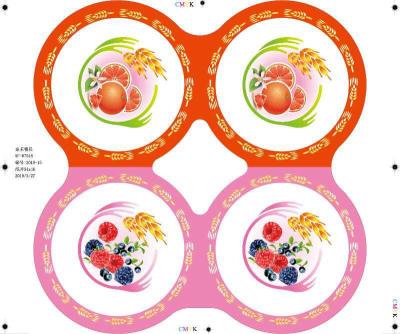 China Decal Paper Paper for Melamine Tableware Africa Design Transfer Paper for 30% Melamine and 100% Melamine for sale