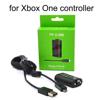 China for Xbox One Game Charging Kit Battery + USB Charger Cable 2.7M For Xbox One Accessories 8.5X13X3.5cm for sale