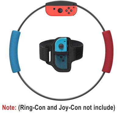 China ABS For Nintendo Switch Ring Fit Adventure Game Accessory Fitness Ring With Adjustable Elastic Leg Fixing Strap Not Include Ring-con for sale