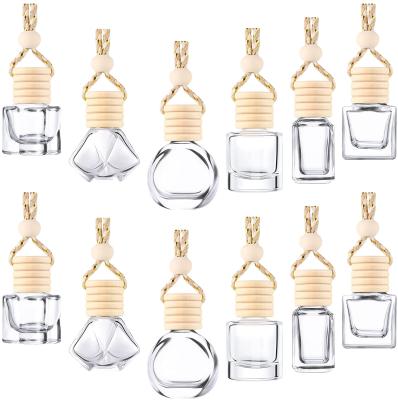 China RTS Empty Car Perfume Diffuser Hanging Bottle for sale