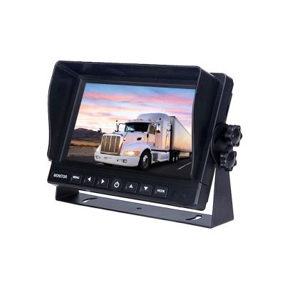 China 7Inch COMS 1080P AHD 2 Channel 1080P Camera Car Roof Mount Wide Angle LCD Monitor With 7 Inch TV for sale