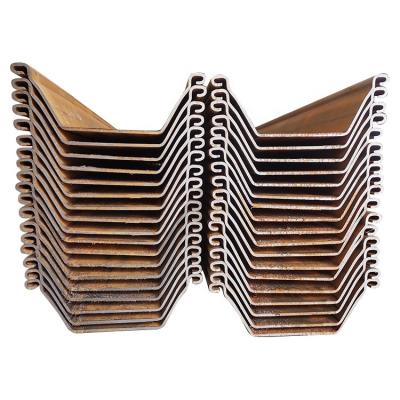 China SY295 Guaranteed Suitable Type Steel Sheet Pile Sy295 Sheet Quality Price Z Pile for sale