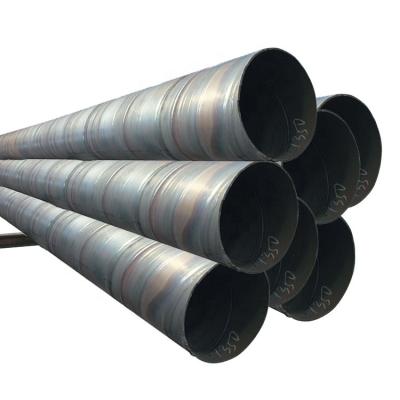 China Astm A252 Astm A53 Round Large Diameter Anti Rust Liquid Pipe Anti Corrosion Spiral Steel Pipe for sale