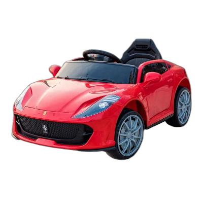 China Ride On Toy Led Headlights Rechargeable Electric Kids Ride On Car Battery 12v Remote Control Child Electric Car for sale