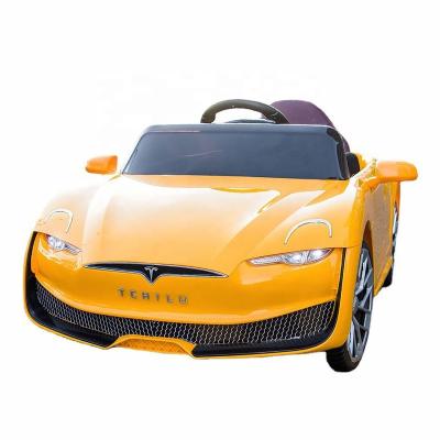 China Ride On Toy New Model Battery Power Rechargeable Remote Control 12v Ride On Car Children Toy Electric Car Girls for sale