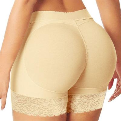 China 2201 Body Shaper Antibacterial Butt Lifter Plus Size Shapers Slimming Tummy Control Lace Decorated Padded Panties For Women for sale