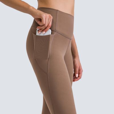 China HOT Classic Antibacterial Gym Fitness Sets Yoga Leggings Side Pockets for sale