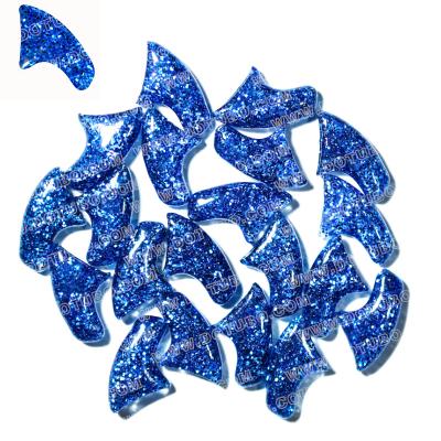 China New Viable Colorful 100pcs Amazon Sapphire Blue Color Cat Claw Covers Cat Nail Caps Cat Nail with Free Glue and Applicator Size 4 for sale