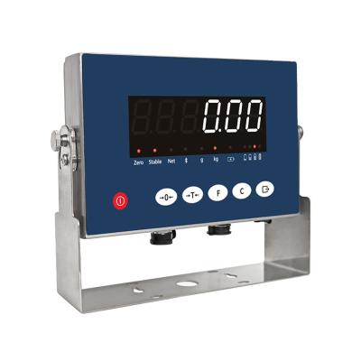 China KH-2199-B4 Weight Function High Definition Led Display Stainless Steel Digital Weighing Indicator Floor Scale Bench Scale Weigh Scale for sale