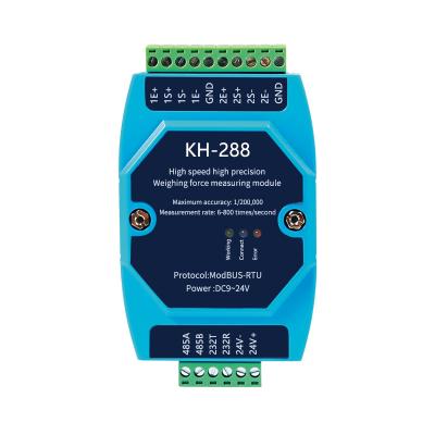 China Modbus-Rtu Protocol Weight Transmitters KH-288 Rail Type High-Definition Weighing Module Force Module Weight Transmitters for sale